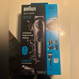 Braun All-in-One 5 Trimmer Kit - Black